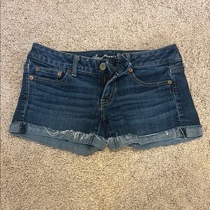 American Eagle Dark Wash Shorts